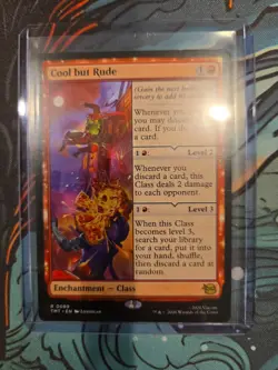 MTG Magic the Gathering Teenage Mutant Ninja Turtles Cool but Rude 89 Rare - Image 1