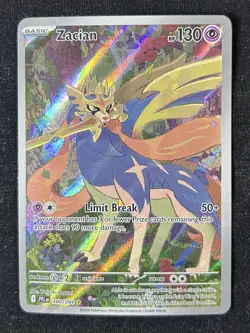 Zacian 100/094 Illustration Rare Pokemon TCG ME02 Phantasmal Flames Near Mint - Image 1