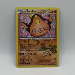 Stunfisk 2013 Pokemon TCG Legendary Treasures Radiant Full Art Holo RC12/RC25 EN - Image 1
