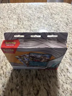 Pokemon TCG Mabosstiff ex Showcase Box Sealed Promo + 3 Booster Packs New Unopen - Image 2