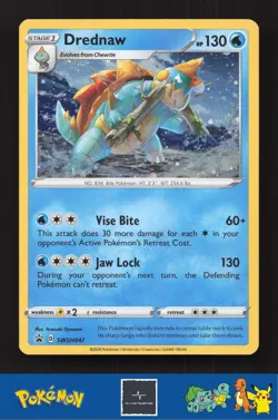 2020 Pokemon SWSH Sword & Shield Promo SWSH047 Drednaw - Image 1