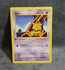 Abra 43/102 Base Set Shadowless 1st Edition English Regular 1999 Wizards - Image 1