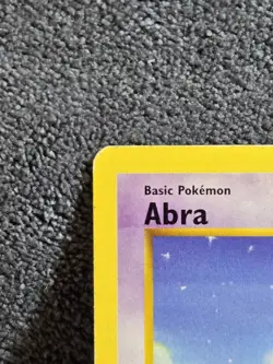 Abra 43/102 Base Set Shadowless 1st Edition English Regular 1999 Wizards - Image 2
