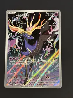 Xerneas 091/086: Chaos Rising Illustration Rare Full Art Holo Pokemon - Image 1