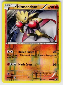 Hitmonchan Rare Generations 48/83 Pokemon TCG - Image 1