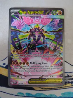Pokemon Mega Zygarde SIR 120/088 Perfect Order - Image 1