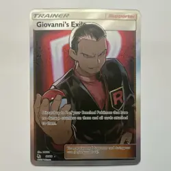 The Pokemon Company Giovanni's Exile 67/68 Hidden Fates Ultra Rare Holo Eng - Image 1