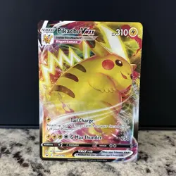 Pikachu VMAX Black Star Promo SWSH286 Sword And Shield Pokemon - Image 1