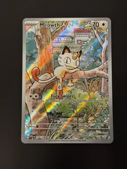 Pokemon Meowth #106/094- NM/Mint- Pokemon TCG - Image 1