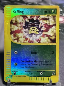 Koffing 114/165 Reverse Holo - Expedition - Pokemon TCG - Image 1