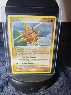Pokemon Legend Maker 25/92 Solrock Hologram Pokemon - Image 1