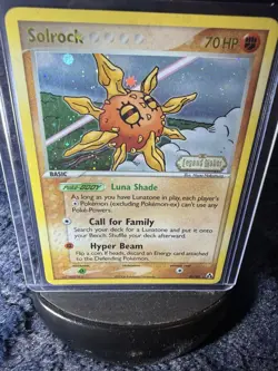 Pokemon Legend Maker 25/92 Solrock Hologram Pokemon - Image 2