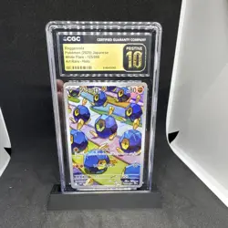 Pokemon Roggenrola CGC Pristine 10 125/086 SV11W White Flare 2025 JP AR Holo - Image 1