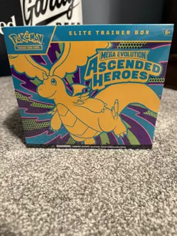 Pokemon Mega Evolutions Ascended Heroes Elite Trainer Box ETB Factory Sealed - Image 1