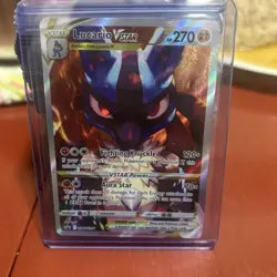 Pokemon TCG Lucario VSTAR SWSH214 Ultra Rare Holo Promo Card 2022 Sword & Shield - Image 1