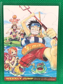ONE PIECE Eichiro Oda shonen jump card festival illust collection 2001 - Image 1