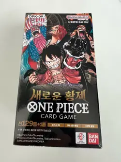 One Piece TCG Card THE NEW EMPEROR Booster BOX (OPK-09) Korean - Image 1