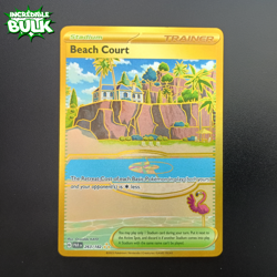 Beach Court - 263/182 - Paradox Rift - Hyper Rare - Pokemon Card - Image 1