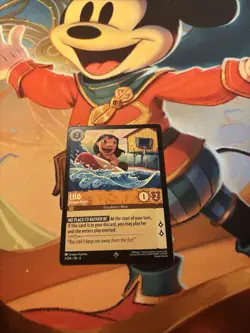 Lilo & Stitch Lilo-Escape Artist Character 2/204 Lorcana TCG Card Non-foil - Image 1