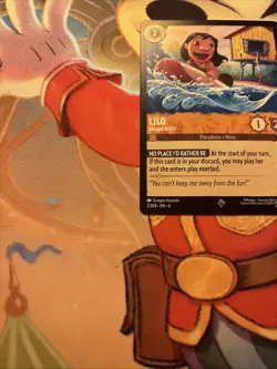Lilo & Stitch Lilo-Escape Artist Character 2/204 Lorcana TCG Card Non-foil - Image 4