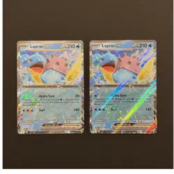 Pokemon TCG Lapras ex 022/088 English 2-Card Lot - Image 1