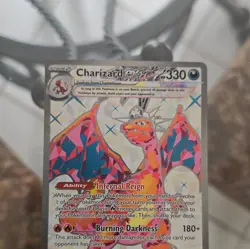 Pokemon TCG 3-Card Lot Reshiram 113/114 Holo Full Art + Charizard ex ENG - Image 2