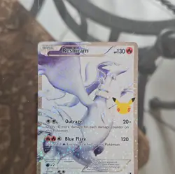 Pokemon TCG 3-Card Lot Reshiram 113/114 Holo Full Art + Charizard ex ENG - Image 4
