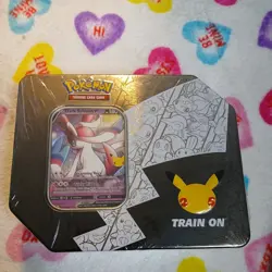 Nintendo Pokemon TCG Card: Celebrations Dark Sylveon In Large Tin 820650809873 - Image 1