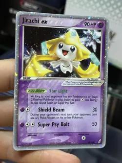Jirachi ex 94/100 EX Crystal Guardians 2006 Holo Rare Pokemon Card TCG - Image 4