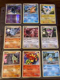 Pokemon TCG Unleashed 10 Card Lot w/ Holo Golbat all LP-NM READ - Image 1
