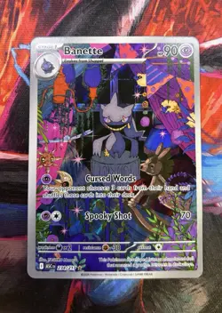 Banette Illustration Rare Card Ascended Heroes 234/217 Pokemon TCG - Image 1