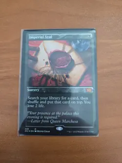 Imperial Seal NM Foil Etched Double Masters 2022 Unplayed - Image 1