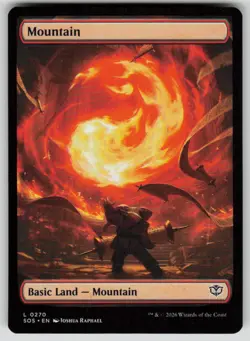 Mountain (0270) Land Secrets of Strixhaven 270 MTG Near Mint 2026 - Image 1