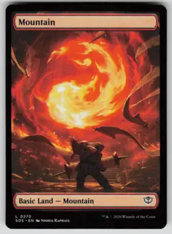 Mountain (0270) Land Secrets of Strixhaven 270 MTG Near Mint 2026 - Image 1