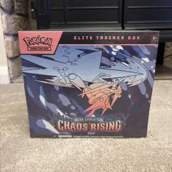 Pokemon TCG Chaos Rising Elite Trainer Box New & Sealed - Image 1
