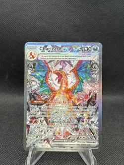 Pokemon Scarlet & Violet Obsidian Flames Charizard EX #223/197 2023 - Image 1