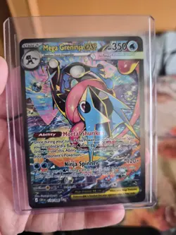 Pokemon Mega Greninja EX 116/086 SAR Full Art Secret Rare NM/Mint CR Set - Image 1