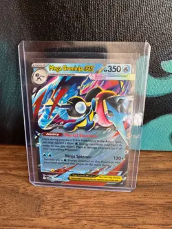 Pokemon Chaos Rising Mega Greninja EX 022/086 Holo Illustration Rare IR - Image 1