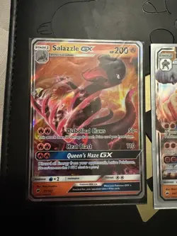Pokemon Machamp GX Ultra Rare Holo SM Burning Shadows 64/147 250 HP - Image 3