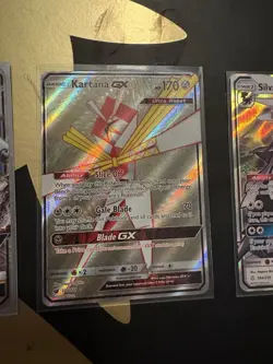 Pokemon Machamp GX Ultra Rare Holo SM Burning Shadows 64/147 250 HP - Image 4