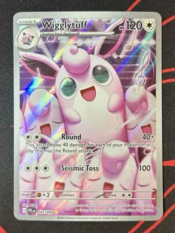 Wigglytuff 105/094 Illustration Rare Pokemon TCG ME02 Phantasmal Flames NM #A - Image 1