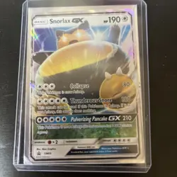 Snorlax GX SM05 Sm Holo Pokemon 2016 Nintendo - Image 1
