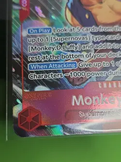 One Piece TCG OP14-013 Monkey .D. Luffy Alt Art Card Game CCG English NM - Image 3