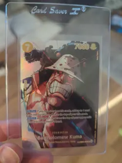 One Piece OP16 THE TIME OF BATTLE Bartholomew Kuma SP EB04-054 R English NM - Image 3