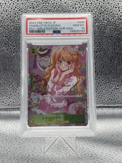 One Piece Japanese Charlotte Pudding Girls Edition For Asia Psa 10 - Image 1