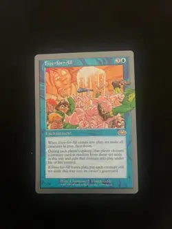 Free-for-All Unglued Regular Magic the Gathering MTG Card - Image 1