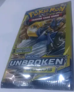 Pokemon Sun & Moon Unbroken Bonds 3 Card Booster Pack - Image 5
