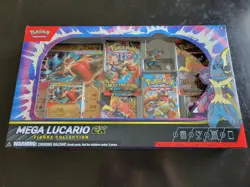 Pokemon TCG Mega Lucario ex Figure Collection Box Sealed - Image 1