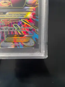 2016 POKEMON XY FATES COLLIDE #118 FULL ART/M ALAKAZAM EX PSA 9 - Image 2