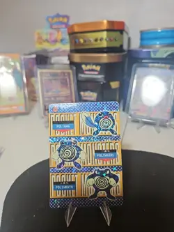 Pokemon Card - Poliwag, Poliwhirl & Poliwrath #586 - Vending Machine Holo Prism - Image 1
